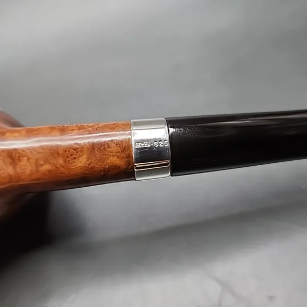Astleys by Les Wood Smooth Straight Billiard Estate Briar Pipe, English Estates - Image 4