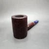 Savinelli Unica U36 Rusticated Poker Briar Pipe, Unsmoked, 6mm - Image 4