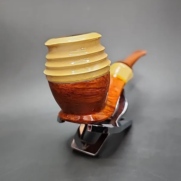 Mutcat Calabash Handmade Pipe, New - Image 4