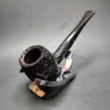 Darnell Old Briar MGM Rusticated Apple Estate Briar Pipe, Unsmoked - Image 4