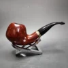 Vauen 3215 Smooth Bent Apple Estate Briar Pipe, Unsmoked, 9mm - Image 4