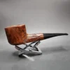 Mincer Era Custom-Bilt Rusticated Opera Estate Briar Pipe, American Estates - Image 4