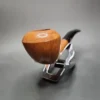 Davidoff Smooth Bent Rhodesian Estate Briar Pipe, Unsmoked - Image 4