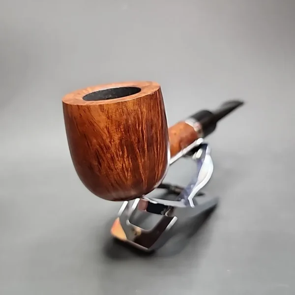 Gigi Fiamma Smooth Straight Pot Estate Briar Pipe, Unsmoked, 9mm - Image 4