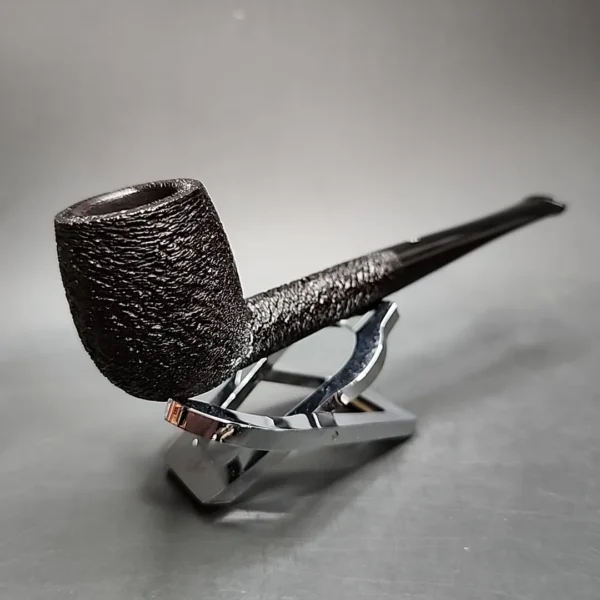 Sashar by Sasieni Rusticated Apple Estate Briar Pipe, Unsmoked - Image 4