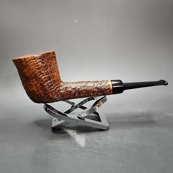 Reuben Era Charatan's Make Free Hand Relief Dublin Estate Briar Pipe, English Estates - Image 4