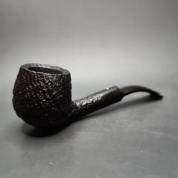 2002 Dunhill Collector HT Shell Briar Bent Pot Estate Briar Pipe, English Estates - Image 4