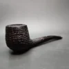 1993 Dunhill Shell Ring Grain Hand Turned Grp 5 Pot Estate Briar Pipe, English Estates - Image 4