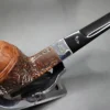 Peterson Kildare Partially Rusticated Bulldog Estate Briar Pipe, Irish Estates - Image 4