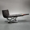 2008 Jody Davis Friar C Sandblasted Lumberman Estate Briar Pipe, American Estates - Image 4