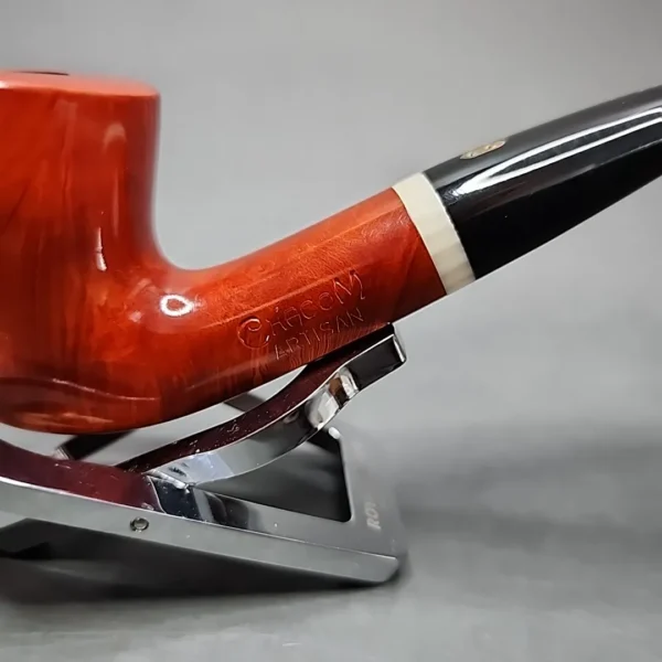 Chacom Artisan 411 Smooth Bent Dublin Estate Briar Pipe, Unsmoked - Image 5