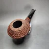 JT Cooke Large Sandblasted Squat Bulldog Estate Briar Pipe, American Estates - Image 5
