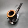 Savinelli Oscar Aged Briar 115 KS Rusticated Pot Estate Briar Pipe, Italian Estates - Image 5
