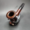Roma Smooth Straight Vase Estate Briar Pipe, Unsmoked - Image 5