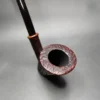 WO Larsen Sandblasted Churchwarden Sitter Estate Briar Pipe, Danish Estates - Image 5