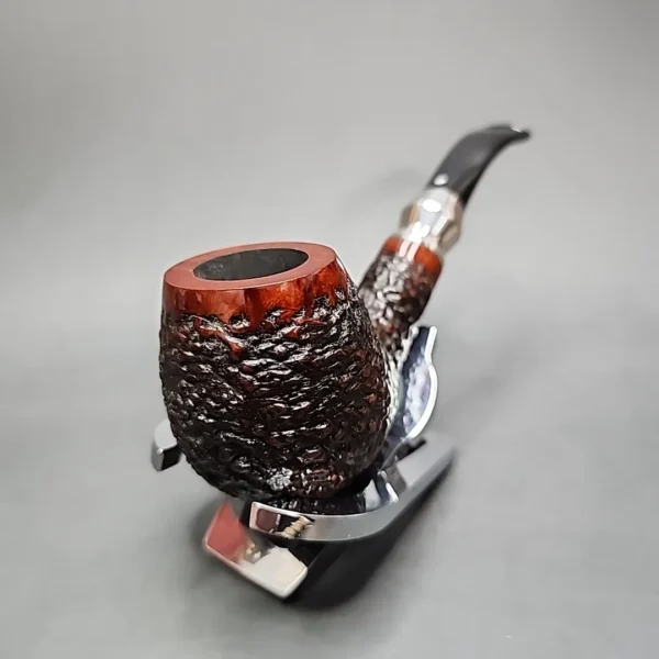 Vauen Select 361 Rusticated Brandy Estate Briar Pipe, Unsmoked, 9mm - Image 5
