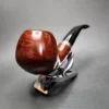 Vauen 3215 Smooth Bent Apple Estate Briar Pipe, Unsmoked, 9mm - Image 5