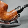Peterson Straight Grain 220S Smooth Bent Billiard Estate Briar Pipe, Unsmoked - Image 5