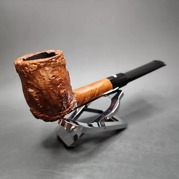 Caminetto New Dear Wax Drip Billiard Estate Briar Pipe, Italian Estates - Image 5