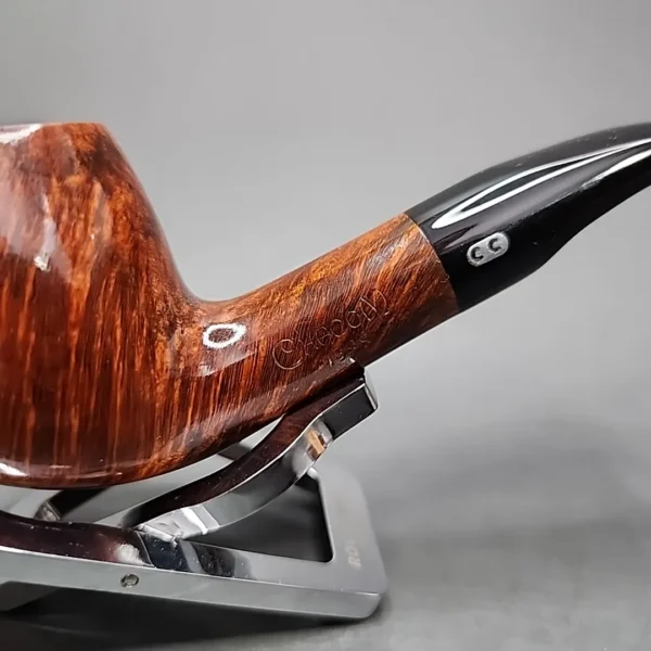 Chacom Pipe of the Year 1999 Smooth Bent Brandy Estate Briar Pipe, Unsmoked - Image 5