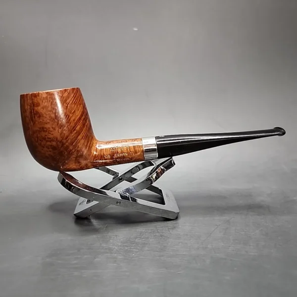 Astleys by Les Wood Smooth Straight Billiard Estate Briar Pipe, English Estates - Image 5