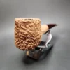 Pipe Tristan Rusticated Shape 55 Handmade Briar Pipe, New - Image 5