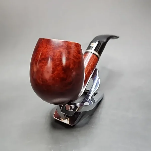 Thomas Cristiano Smooth Bent Brandy Estate Briar Pipe, Unsmoked - Image 5