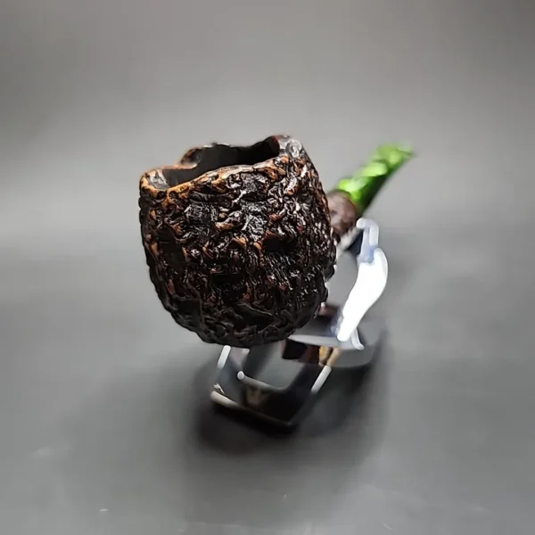 Jobey Stromboli 335 Rusticated Apple Estate Briar Pipe, American Estates - Image 5