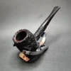 Darnell Old Briar MGM Rusticated Apple Estate Briar Pipe, Unsmoked - Image 5