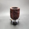1969 Dunhill Shell ODA 836 Sandblasted Panel Estate Briar Pipe, English Estates - Image 5