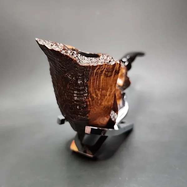 Preben Holm Fancy Sandblasted Freehand Estate Briar Pipe, Danish Estates - Image 5