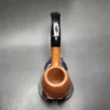 Roma Smooth Bent Apple Estate Briar Pipe, Unsmoked - Image 5