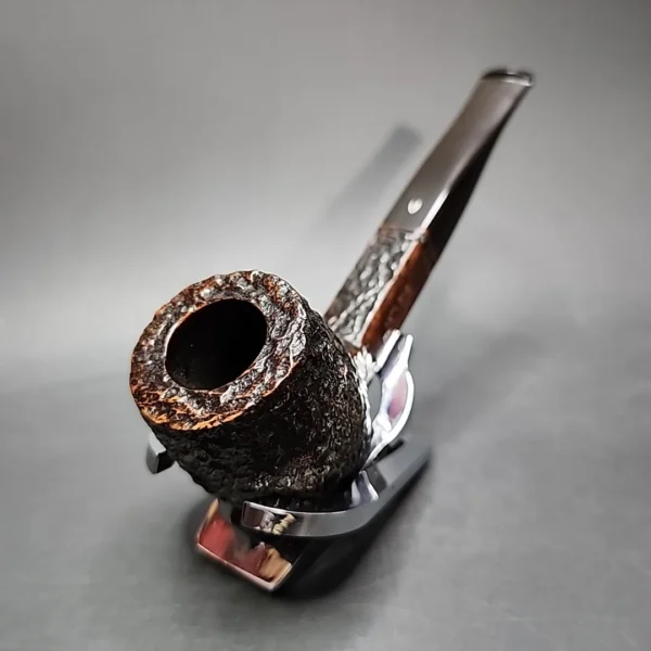 Astleys Rusticated Square Shank Billiard Estate Briar Pipe, English Estates - Image 5