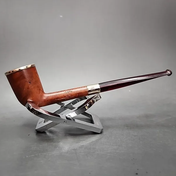 Pre-Kaywoodie KBB Blue Line Bakelite Gold Mounted Dublin Estate Briar Pipe, Unsmoked - Image 5