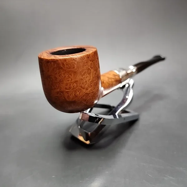 Peterson Spigot Natural 606 Smooth Straight Pot Estate Briar Pipe, Irish Estates - Image 5
