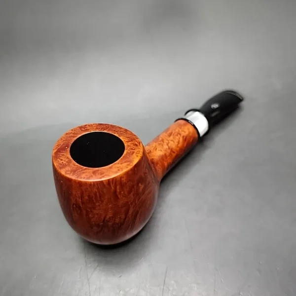 Design Berlin Strassbourg Smooth Sitter Estate Briar Pipe Unsmoked, 9mm - Image 5