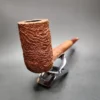 JT Cooke 2002 Magnum Sandblasted Stack Estate Briar Pipe, Unsmoked - Image 5