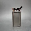Kiribi Kabuto Silver Satin Pipe Lighter, New - Image 5