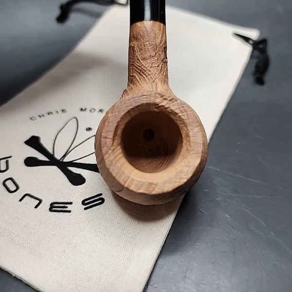 Morgan Bones Small Apple Briar Pipe, New - Image 5