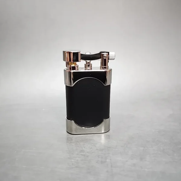 Kiribi Mikazuki Short Matte Black Pipe Lighter, New - Image 5