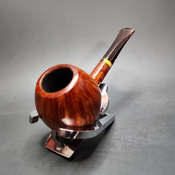 Kurt Balleby Smooth Straight Apple Estate Briar Pipe, Danish Estates - Image 5