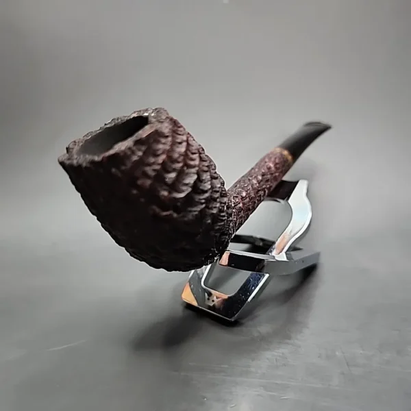 Tom Eltang Rusticated Cutty Estate Briar Pipe, Danish Estates - Image 5