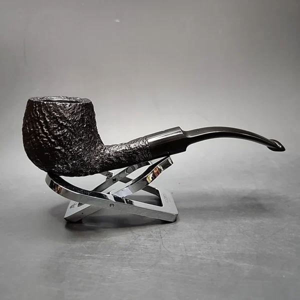 2002 Dunhill Collector HT Shell Briar Bent Pot Estate Briar Pipe, English Estates - Image 5