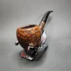 Charatan's Make 73x Lane Era Sandblasted Acorn Estate Briar Pipe, English Estates - Image 5