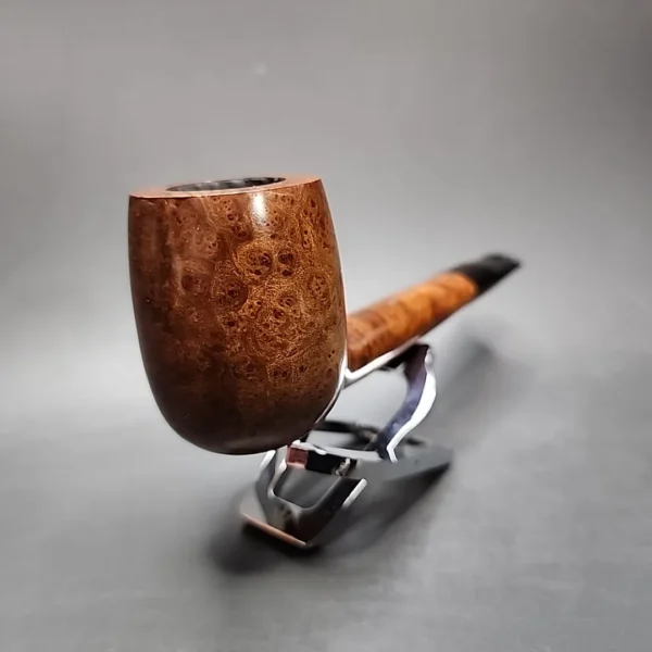 The Tinder Box by Charatan Smooth Lumebrman Estate Briar Pipe, English Estates - Image 5