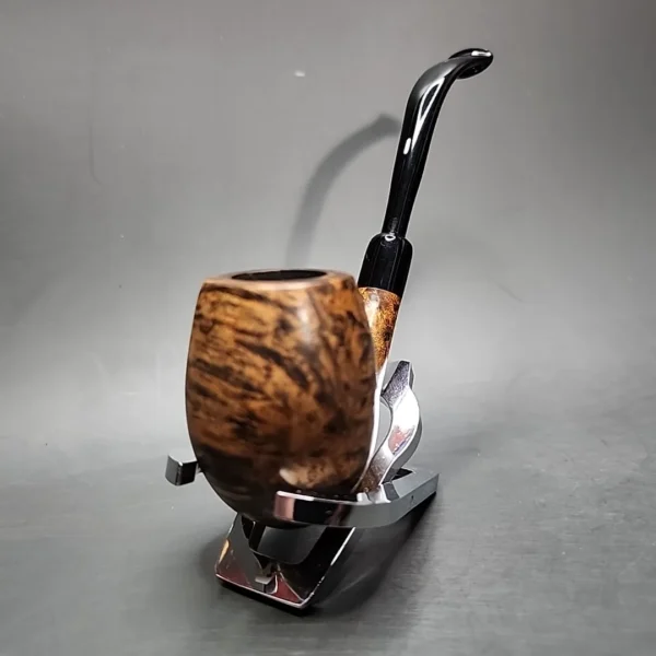Castello "Castello" KKKK Smooth Bent Egg Estate Briar Pipe, Italian Estates - Image 6