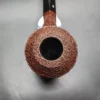 JT Cooke Large Sandblasted Squat Bulldog Estate Briar Pipe, American Estates - Image 6
