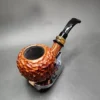 Neerup Classic Rusticated Strawberry Sitter Estate Briar Pipe, Unsmoked - Image 6