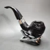 Peterson Pipe of the Year 2024 552/1100 Sandblasted Rhodesian Briar Pipe, New - Image 6
