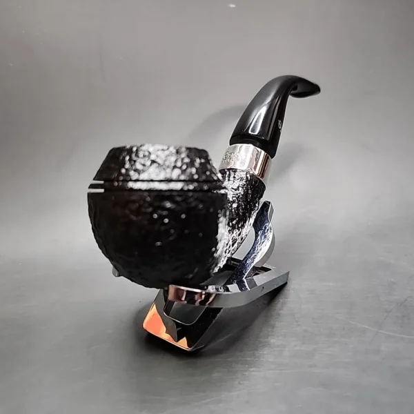 Peterson Pipe of the Year 2024 550/1100 Sandblasted Rhodesian Briar Pipe, New - Image 6